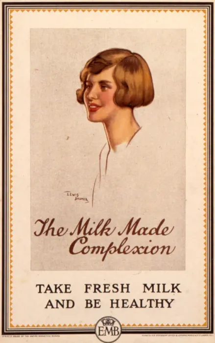 Framed Print : Empire Marketing Board milk poster Framed Print : Empire Marketing Board milk poster