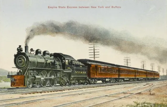 Framed Print : Empire State Express Framed Print : Empire State Express