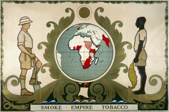 Framed Print : Empire Tobacco poster Framed Print : Empire Tobacco poster