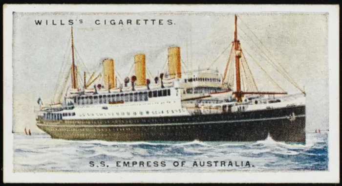 Framed Print : EMPRESS OF AUSTRALIA Framed Print : EMPRESS OF AUSTRALIA