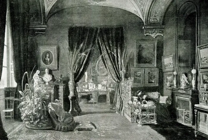 Framed Print : Empress Eugenie's office, Tuileries Palace, Paris Framed Print : Empress Eugenie's office, Tuileries Palace, Paris