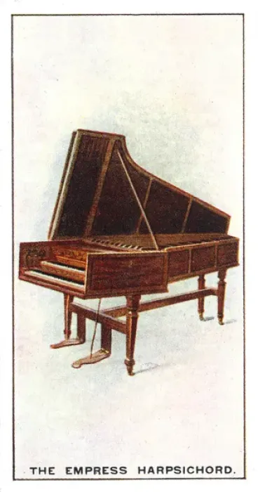 Framed Print : The Empress Harpsichord Framed Print : The Empress Harpsichord