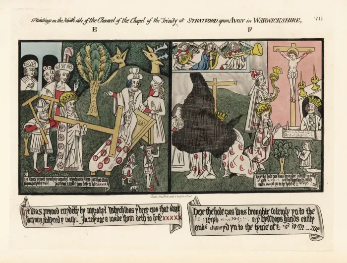 Framed Print : Empress Helena raising a woman from the dead Framed Print : Empress Helena raising a woman from the dead
