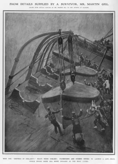 Framed Print : Empress of Ireland Sinks Framed Print : Empress of Ireland Sinks
