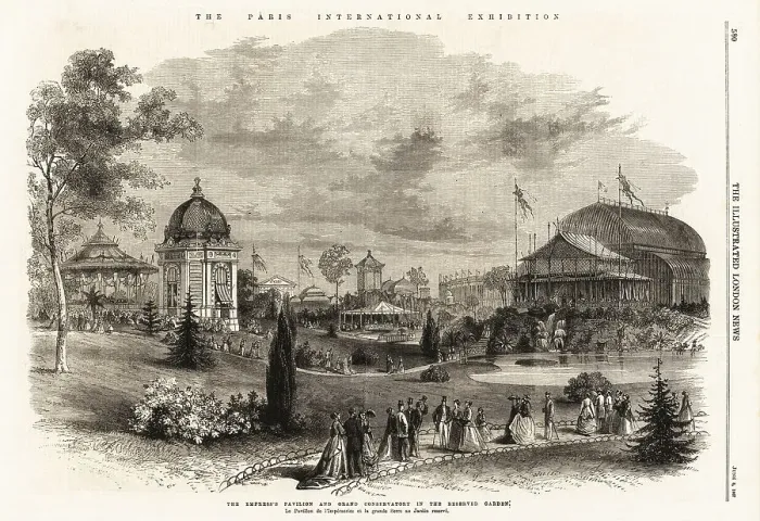 Framed Print : The Empress's Pavilion and Grand Conservatory in the Reserved Garden Framed Print : The Empress's Pavilion and Grand Conservatory in the Reserved Garden