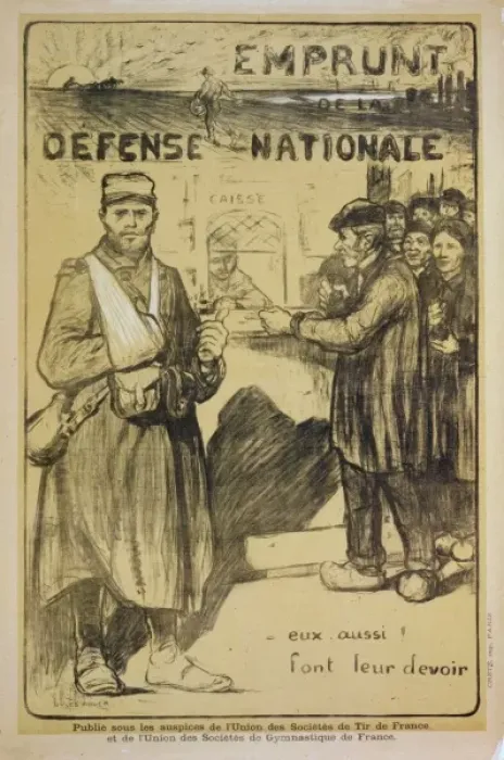 Framed Print : Emprunt de la Defense Nationale - eux aussi! Font leur devoi Framed Print : Emprunt de la Defense Nationale - eux aussi! Font leur devoi