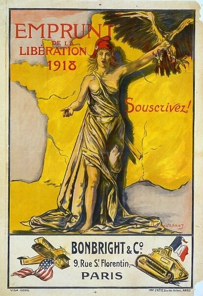 Emprunt de la Liberation 1918. Souscrivez