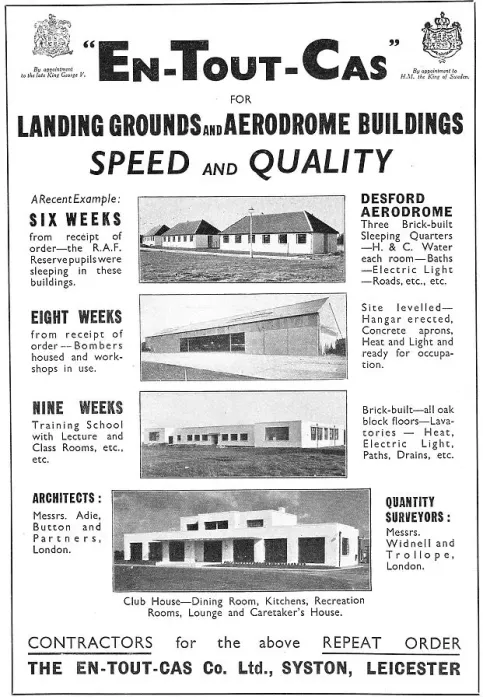 Framed Print : En-Tout-Cas Aerodromes & Hangars Framed Print : En-Tout-Cas Aerodromes & Hangars