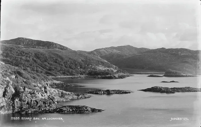 Framed Print : Enard Bay near Lochinver Framed Print : Enard Bay near Lochinver