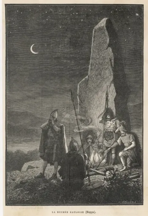Framed Print : Encampment of Gauls Framed Print : Encampment of Gauls