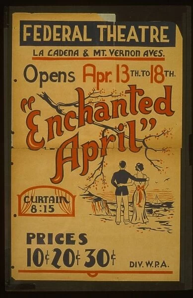 Enchanted April opens Apr. 13th to 18th, Federal Theatre, La