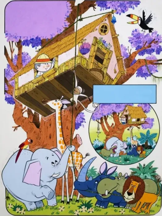 Framed Print : The Enchanted House Framed Print : The Enchanted House