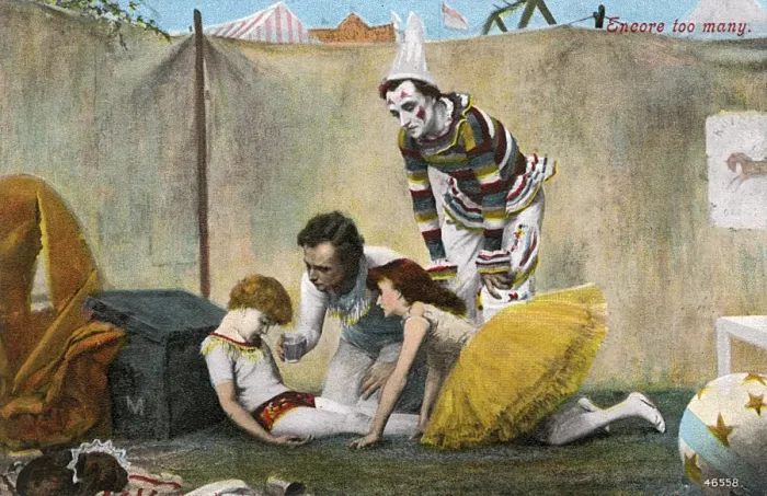 Framed Print : One Encore too many - Boy performer collapses backstage Framed Print : One Encore too many - Boy performer collapses backstage