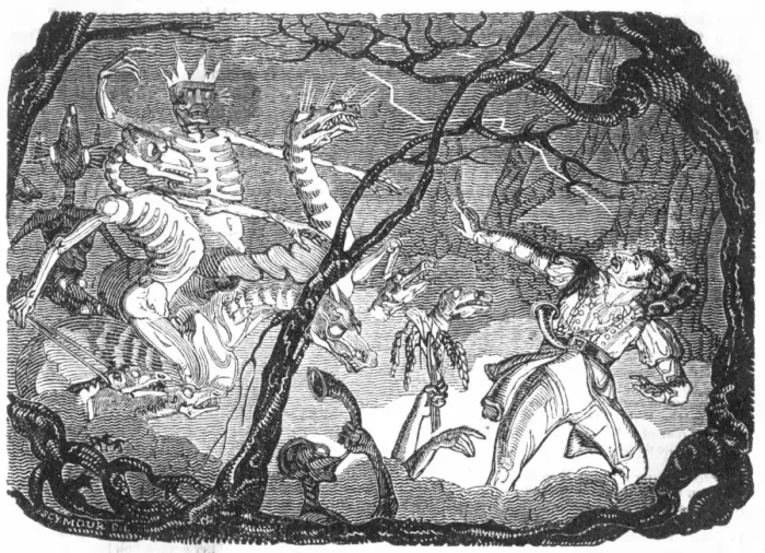 Framed Print : Encounter with demons Framed Print : Encounter with demons