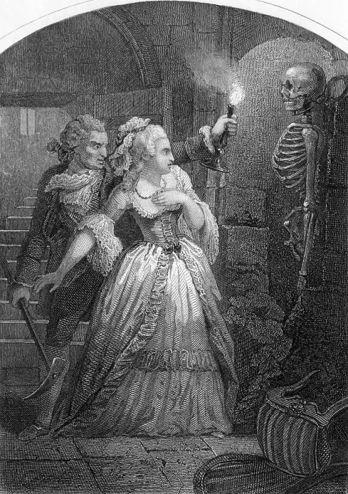 Framed Print : ENCOUNTER WITH SKELETON Framed Print : ENCOUNTER WITH SKELETON