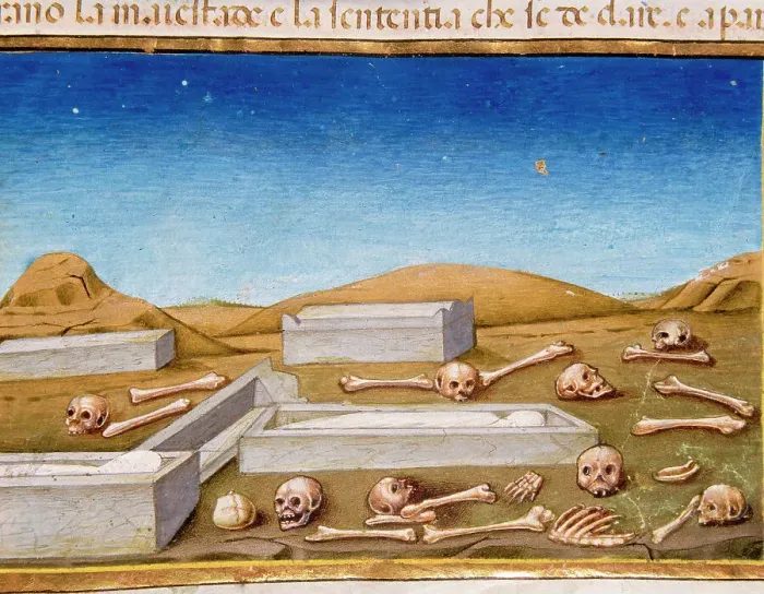 Framed Print : The End of the world and the Last Judgement. The dead will c Framed Print : The End of the world and the Last Judgement. The dead will c
