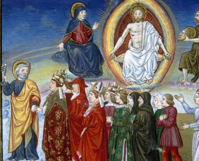 Framed Print : The end of the world and the Last Judgement. The disciples p Framed Print : The end of the world and the Last Judgement. The disciples p