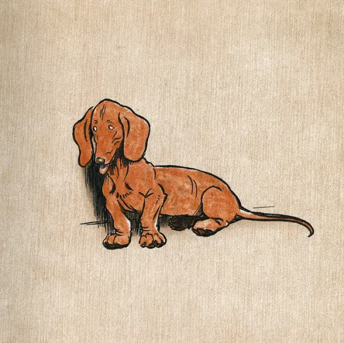 Framed Print : Endpaper illustration, Merry and Bright, by Cecil Aldin Framed Print : Endpaper illustration, Merry and Bright, by Cecil Aldin