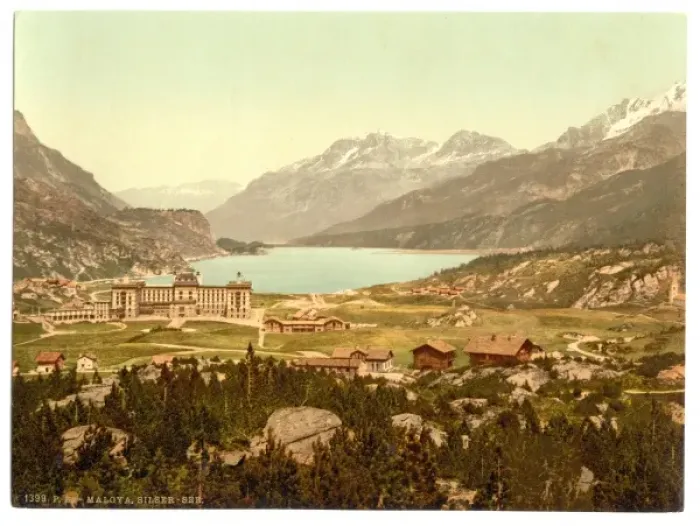Framed Print : Engadine, Maloja, Lake of Sils, Grisons, Switzerland Framed Print : Engadine, Maloja, Lake of Sils, Grisons, Switzerland