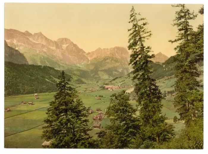 Framed Print : Engelberg Valley, Bernese Oberland, Switzerland Framed Print : Engelberg Valley, Bernese Oberland, Switzerland