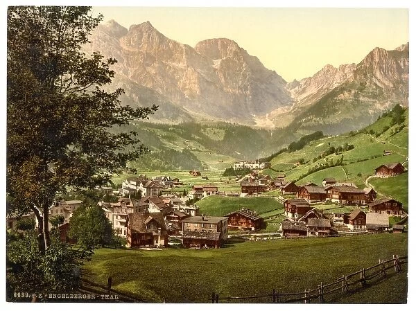Engelberg Valley and Juchlipass, Bernese Oberland, Switzerla