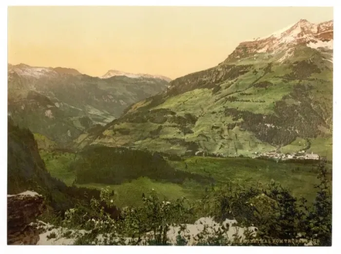 Framed Print : Engelbergerthal, Trubsee, Bernese Oberland, Switzerland Enge Framed Print : Engelbergerthal, Trubsee, Bernese Oberland, Switzerland Enge