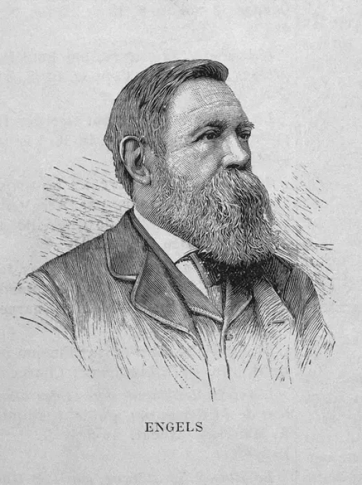 Framed Print : ENGELS, Friedrich (1820-1895). German socialist Framed Print : ENGELS, Friedrich (1820-1895). German socialist