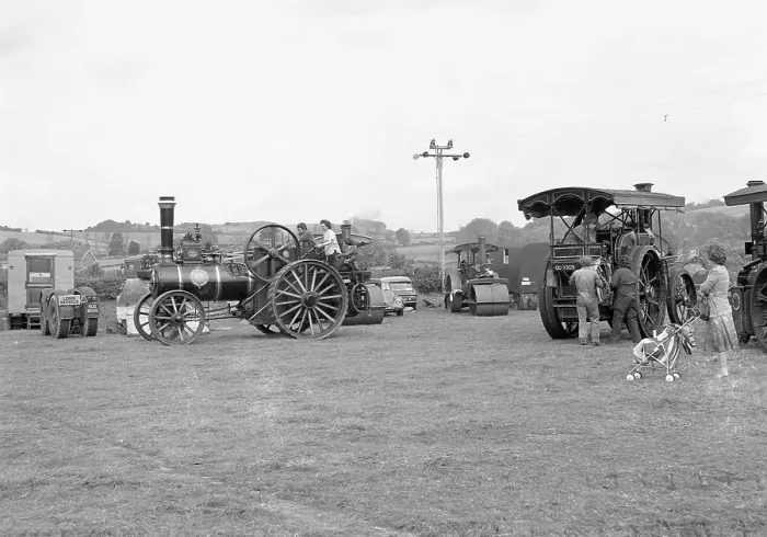 Framed Print : The engine park at a Steam rally Framed Print : The engine park at a Steam rally