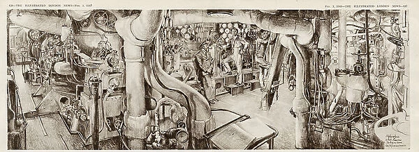 The Engine Room of HMS Mauritius