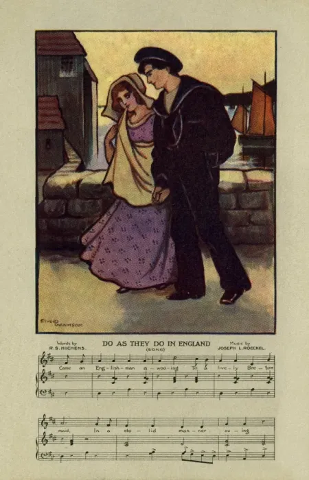 Framed Print : Do as they do in England Framed Print : Do as they do in England