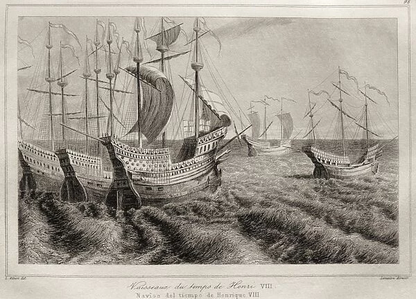 England (16th c. ). Kingdom of Henry VIII. Ships