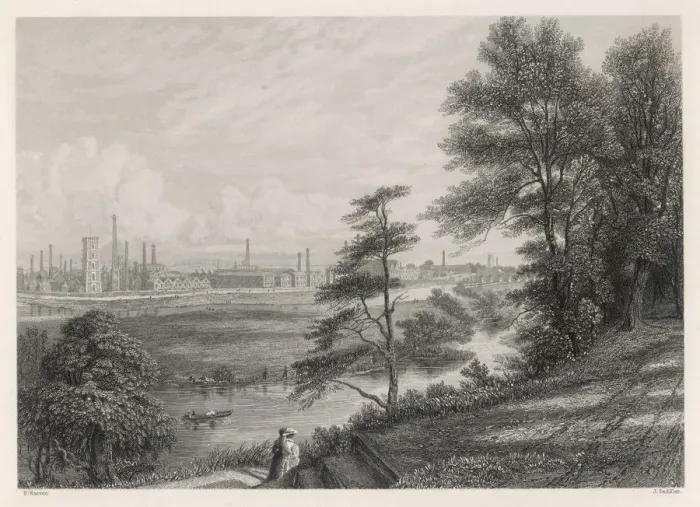 Framed Print : ENGLAND / BURTON ON TRENT Framed Print : ENGLAND / BURTON ON TRENT