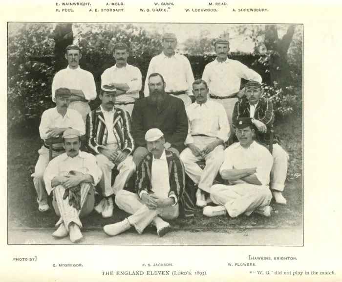 Framed Print : England Cricket Team, Lord s, 1893 Framed Print : England Cricket Team, Lord s, 1893