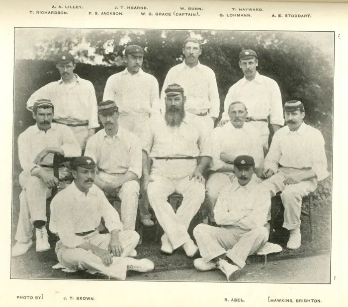 Framed Print : England Cricket Team, the Oval, 1896 Framed Print : England Cricket Team, the Oval, 1896