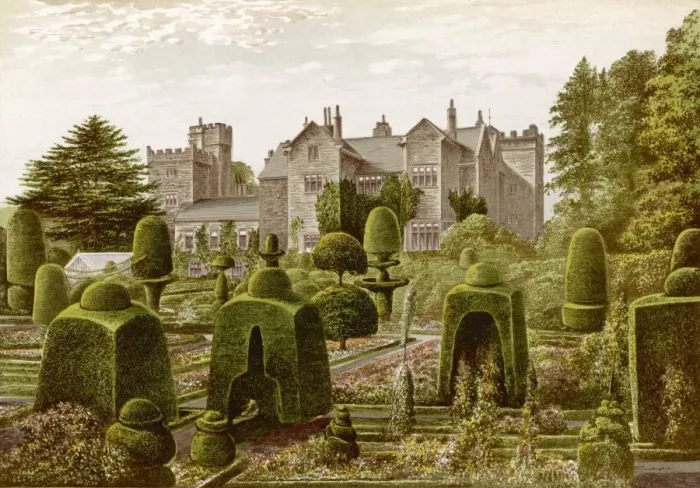 Framed Print : England / Levens Hall Framed Print : England / Levens Hall