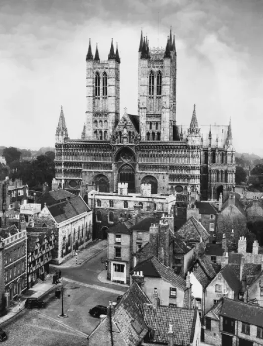 Framed Print : England / Lincoln 1940S Framed Print : England / Lincoln 1940S
