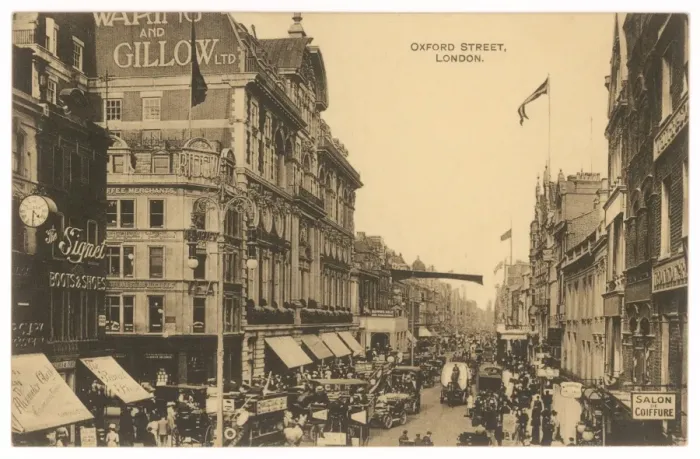Framed Print : England / London / Oxford St Framed Print : England / London / Oxford St