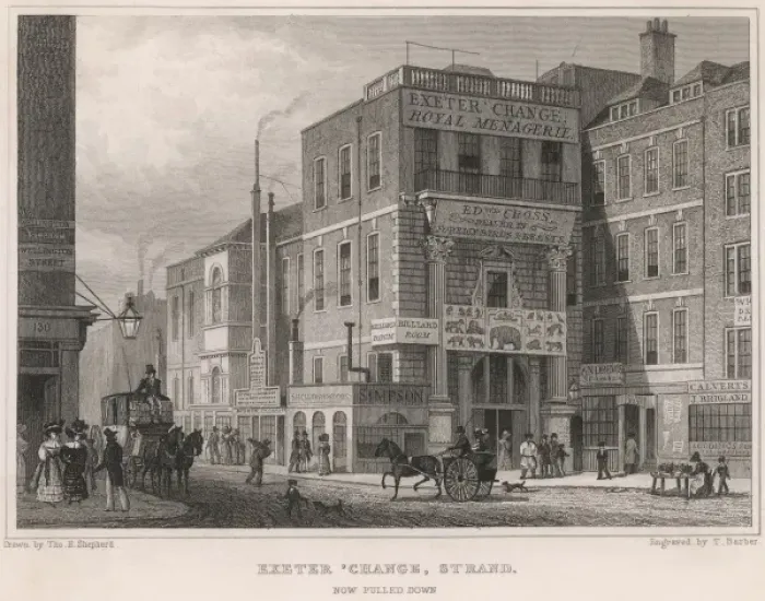 Framed Print : England / London / Strand Framed Print : England / London / Strand