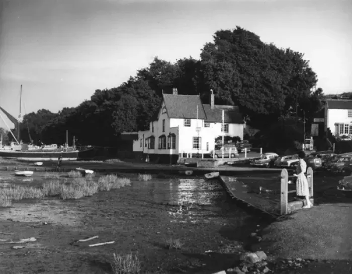 Framed Print : England / Pin Mill 1963 Framed Print : England / Pin Mill 1963