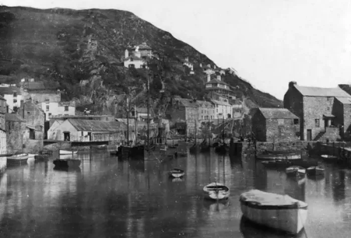 Framed Print : England / Polperro 1926 Framed Print : England / Polperro 1926
