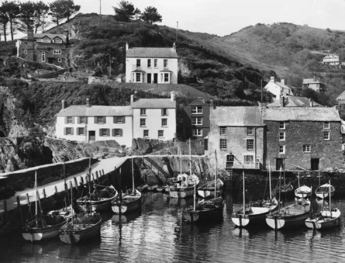 Framed Print : England / Polperro Framed Print : England / Polperro
