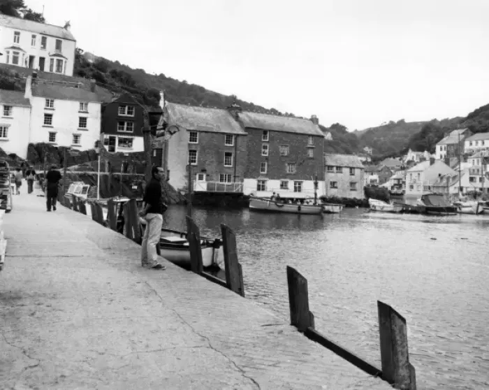 Framed Print : England / Polperro Framed Print : England / Polperro