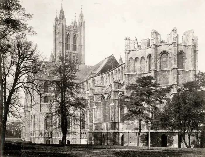 Framed Print : England religion, church: Canterbury Cathedral
