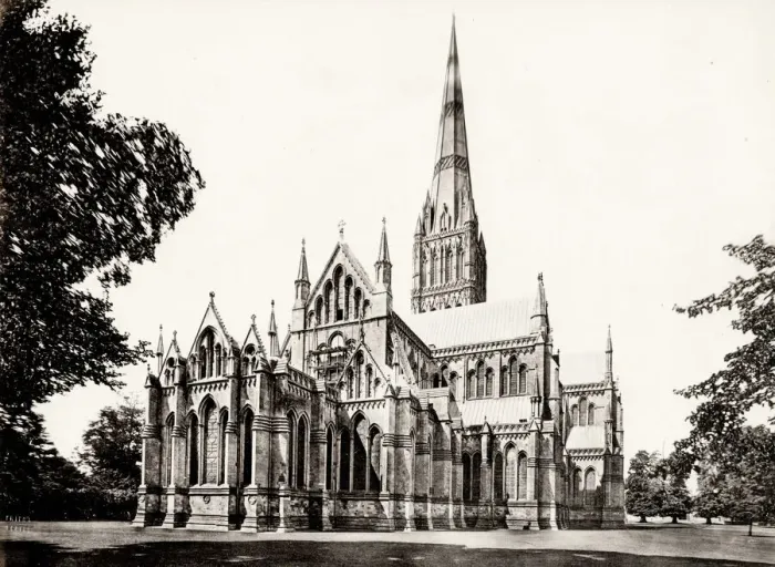 Framed Print : England religion, church: Salisbury Cathedral Framed Print : England religion, church: Salisbury Cathedral