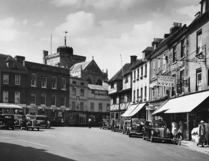 Framed Print : England / Romsey Framed Print : England / Romsey