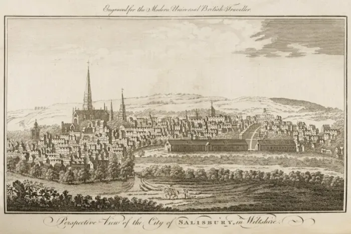 Framed Print : England / Salisbury Framed Print : England / Salisbury