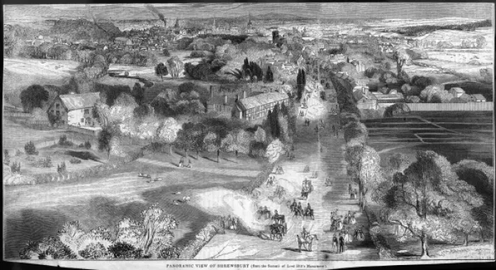 Framed Print : England / Shrewsbury Framed Print : England / Shrewsbury