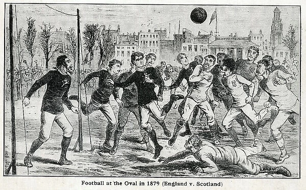 England v Scotland International Football at the Oval, 1879
