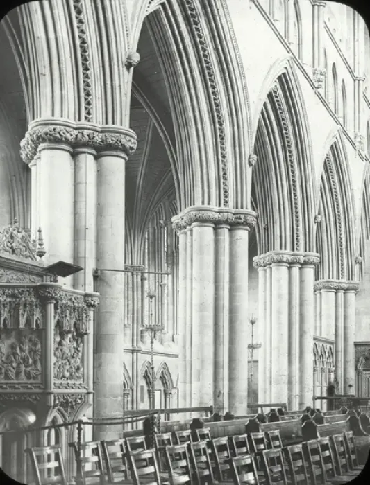 Framed Print : English Cathedrals - Carlisle -North side of the Choir Framed Print : English Cathedrals - Carlisle -North side of the Choir