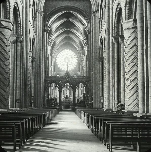 English Cathedrals - Durham Cathedral Nave